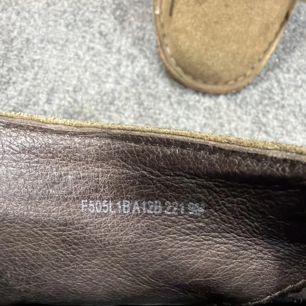 John Varvatos Chukka Boots Mens 9M Brown Suede Leather Tire Tread